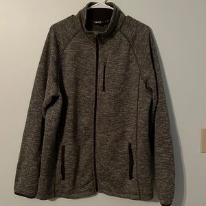 Swiss tech full zip sweater